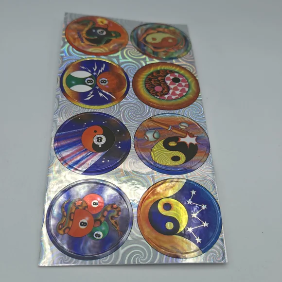 Power Caps Holographic Sticker Packs - Multi Color - Picture 3 of 3